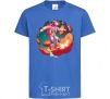 Kids T-shirt Astronaut skater royal-blue фото