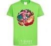 Kids T-shirt Astronaut skater orchid-green фото