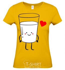 Women's T-shirt Milky cornsilk фото