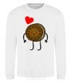 Sweatshirt Cookie dark White фото