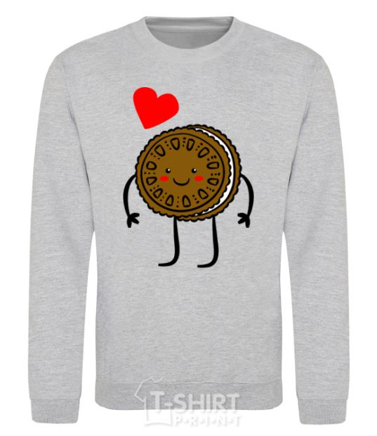 Sweatshirt Cookie dark sport-grey фото