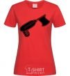 Women's T-shirt Flag drill red фото