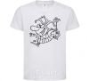 Kids T-shirt Jester White фото