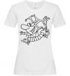 Women's T-shirt Jester White фото