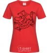 Women's T-shirt Jester red фото