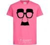 Kids T-shirt Mustache glasses heliconia фото