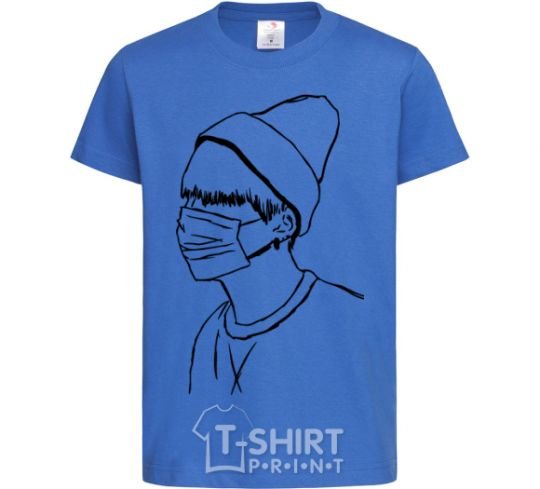 Kids T-shirt Шуга royal-blue фото