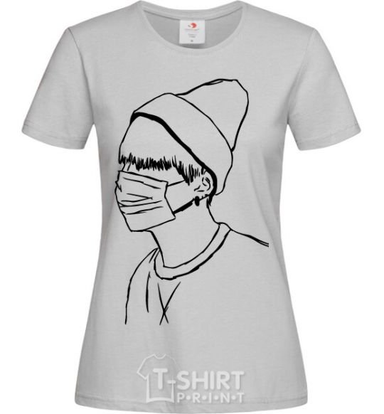 Women's T-shirt Шуга grey фото