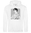 Men`s hoodie Chimin White фото