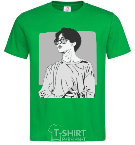 Мужская футболка Чимин Зеленый фото