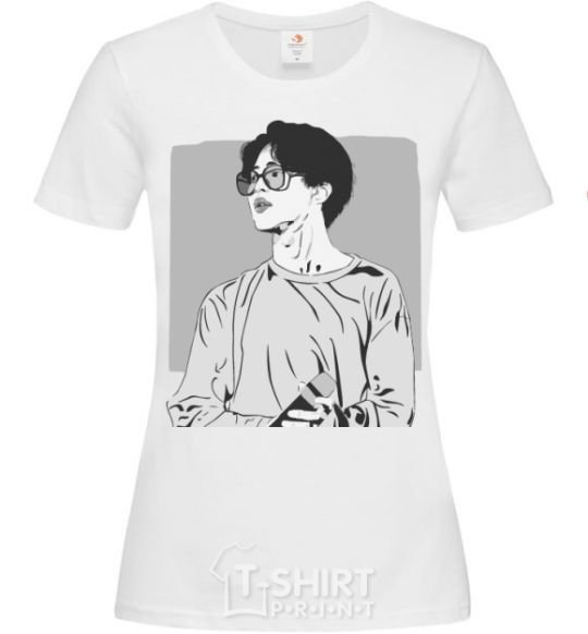 Women's T-shirt Chimin White фото