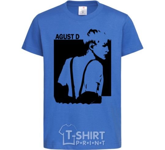 Kids T-shirt August D royal-blue фото