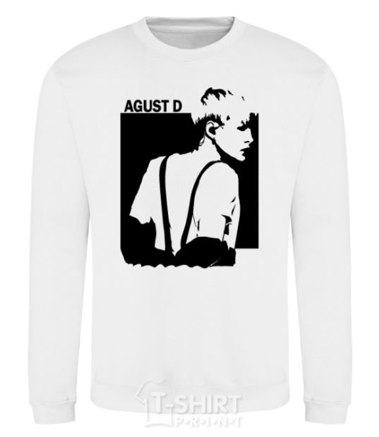 Sweatshirt August D White фото