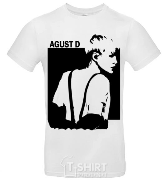 Men's T-Shirt August D White фото