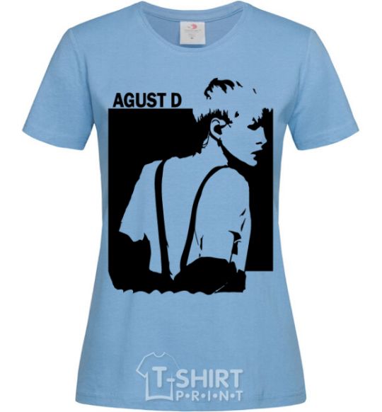 Women's T-shirt August D sky-blue фото