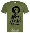 Men's T-Shirt Suga in hat millennial-khaki фото