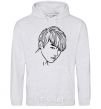 Men`s hoodie Mister Jeon sport-grey фото