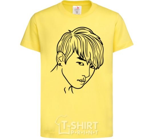 Kids T-shirt Mister Jeon cornsilk фото