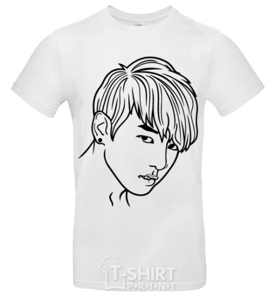 Men's T-Shirt Mister Jeon White фото