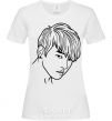 Women's T-shirt Mister Jeon White фото