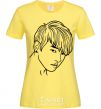 Women's T-shirt Mister Jeon cornsilk фото