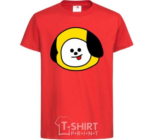 Kids T-shirt Chimmy red фото