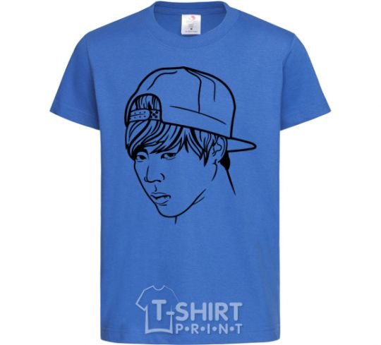 Kids T-shirt Jimin Park royal-blue фото