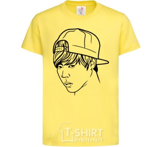 Kids T-shirt Jimin Park cornsilk фото