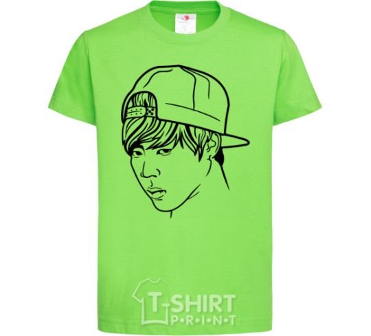 Kids T-shirt Jimin Park orchid-green фото