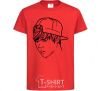 Kids T-shirt Jimin Park red фото