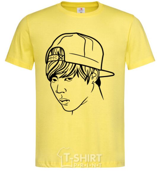 Men's T-Shirt Jimin Park cornsilk фото