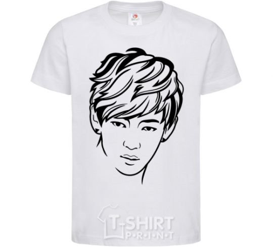 Kids T-shirt Kim Taehyung White фото