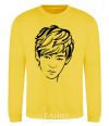 Sweatshirt Kim Taehyung yellow фото