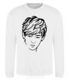 Sweatshirt Kim Taehyung White фото