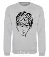 Sweatshirt Kim Taehyung sport-grey фото