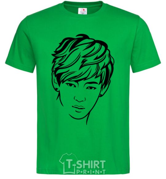 Men's T-Shirt Kim Taehyung kelly-green фото