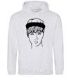 Men`s hoodie J-Hope sport-grey фото