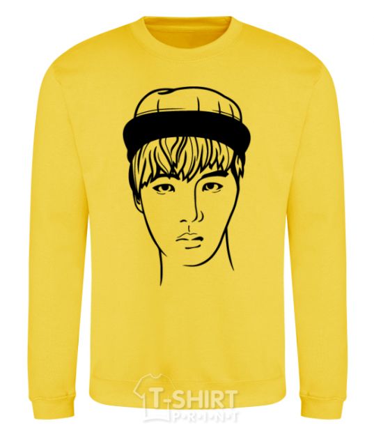 Sweatshirt J-Hope yellow фото