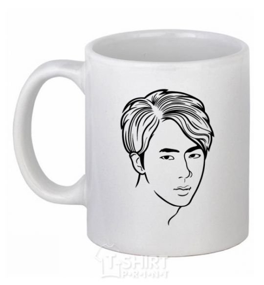 Ceramic mug Worldwide handsome White фото