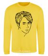 Sweatshirt Worldwide handsome yellow фото