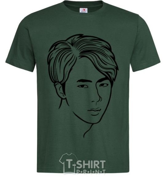 Мужская футболка Worldwide handsome Темно-зеленый фото