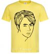 Мужская футболка Worldwide handsome Лимонный фото