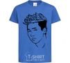 Kids T-shirt Rap Mon royal-blue фото