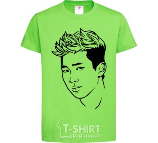 Kids T-shirt Rap Mon orchid-green фото