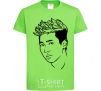 Kids T-shirt Rap Mon orchid-green фото