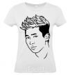 Women's T-shirt Rap Mon White фото