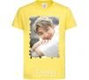 Kids T-shirt RM bts cornsilk фото