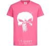 Kids T-shirt Punisher logo heliconia фото