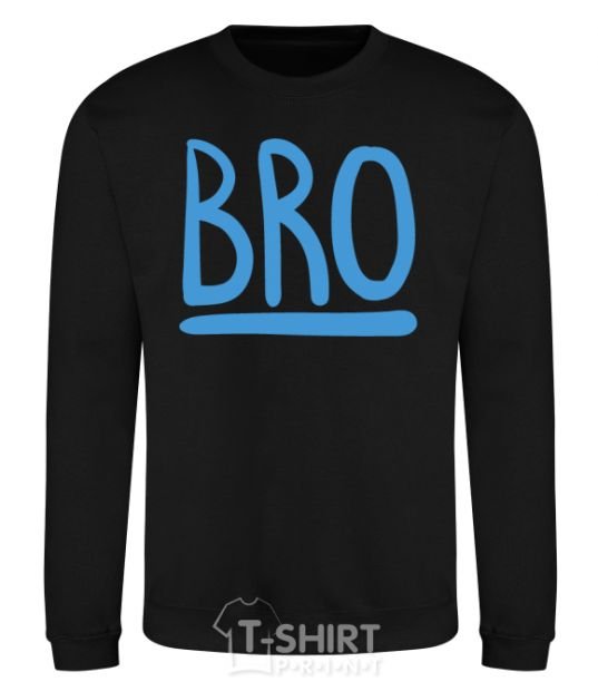 Sweatshirt Bro line black фото