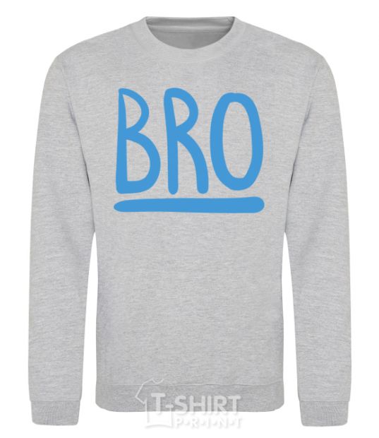 Sweatshirt Bro line sport-grey фото